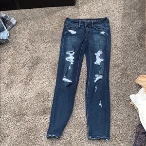 Dark wash American Eagle jeans